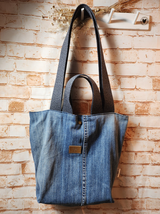 Shopper Jeans "hej"